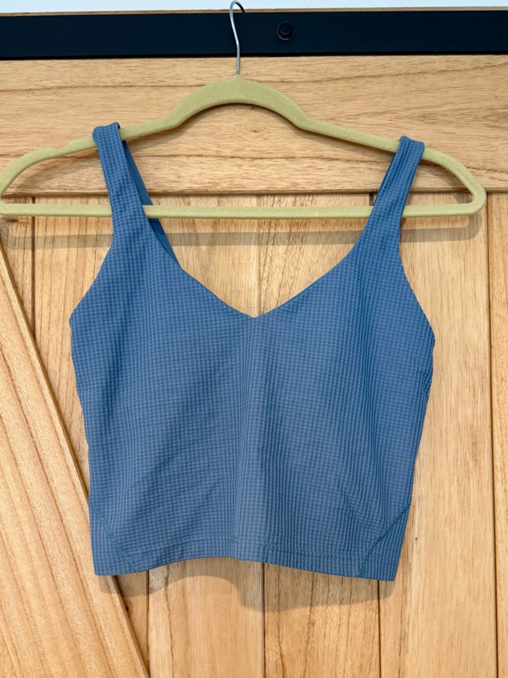 Lululemon Steel Blue V-Neck Align Tank